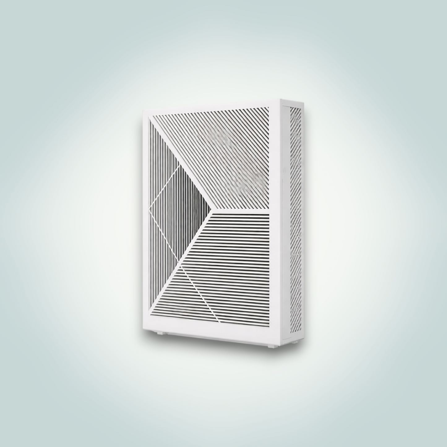 High-Efficiency Vertical Air Purifier with 3-Stage Filtration and Air Quality Sensor