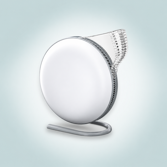 Compact Personal Air Purifier with Ultrafine Particle Filtration – White