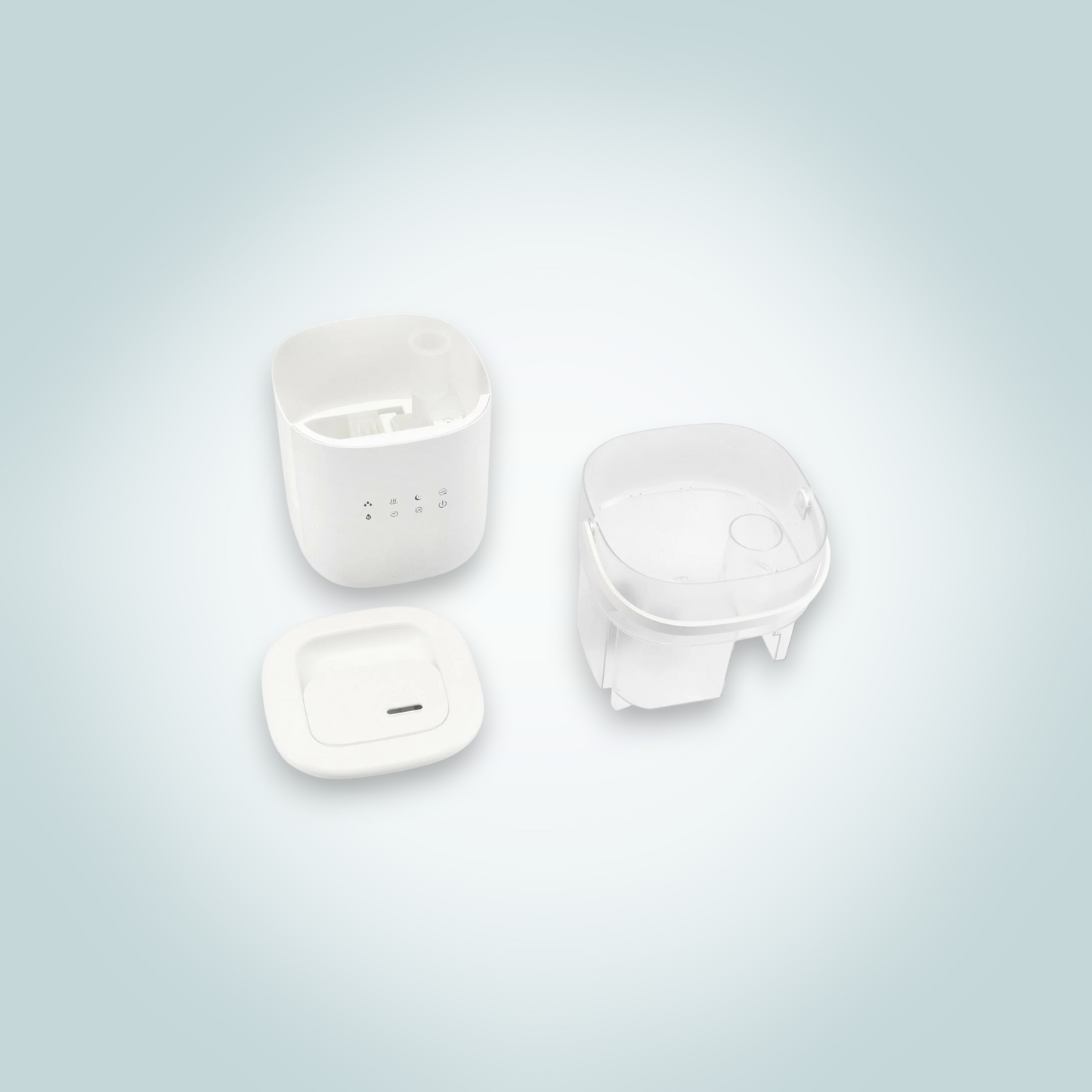 Smart Ultrasonic Humidifier with UV-C Sterilization and WiFi Control