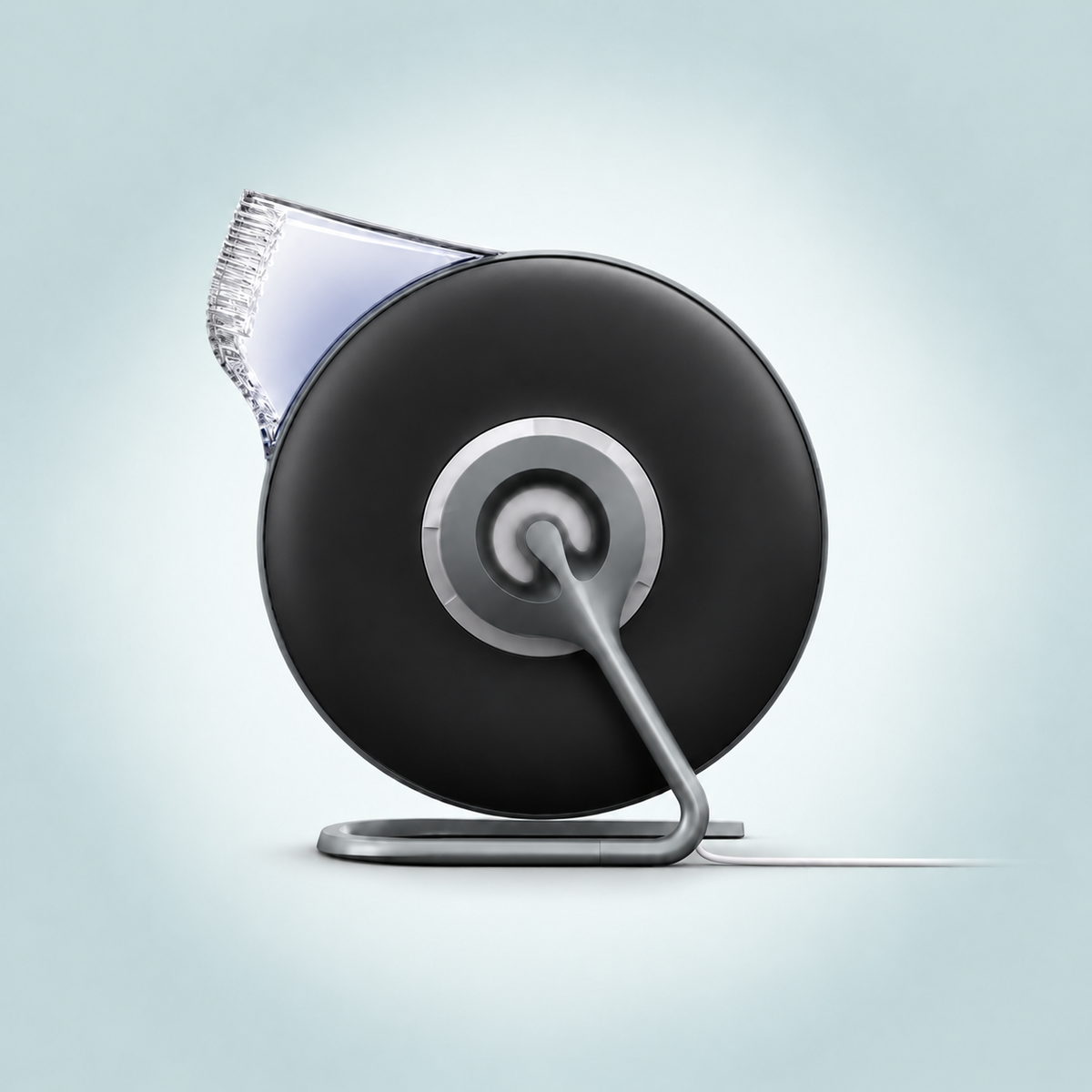 Compact Personal Air Purifier with Ultrafine Particle Filtration – Black