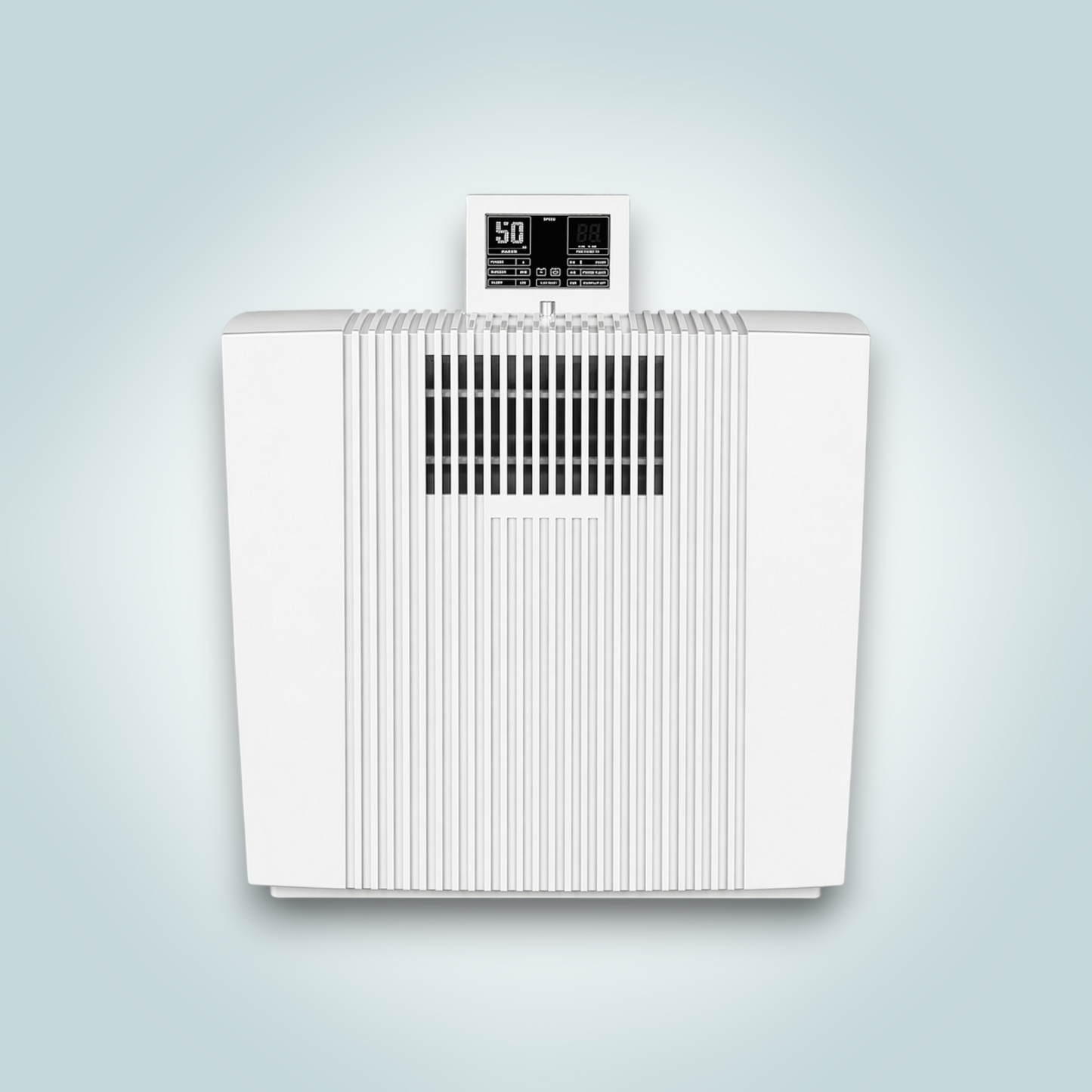Product Title Compact Car Air Purifier with Photocatalytic Filtration and Ionization