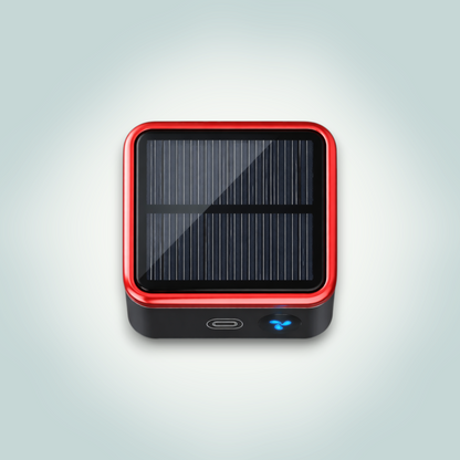 Solar-Powered Car Air Purifier with Washable Filter and Intelligent Air Sensing