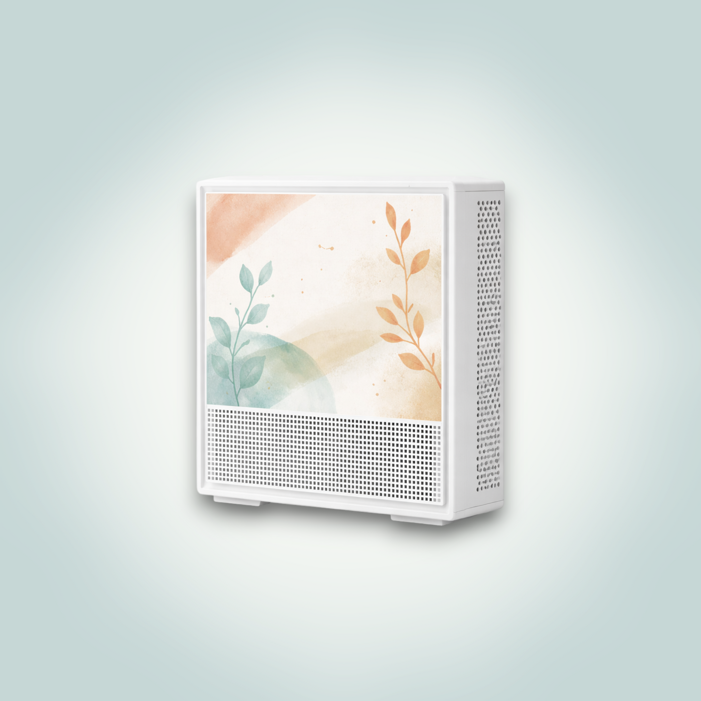 High-Efficiency Artistic Air Purifier with Slim Profile and Professional Filtration