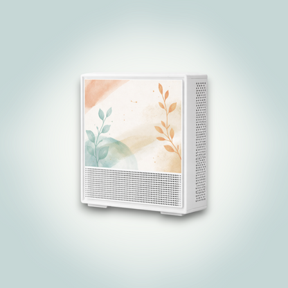 High-Efficiency Artistic Air Purifier with Slim Profile and Professional Filtration