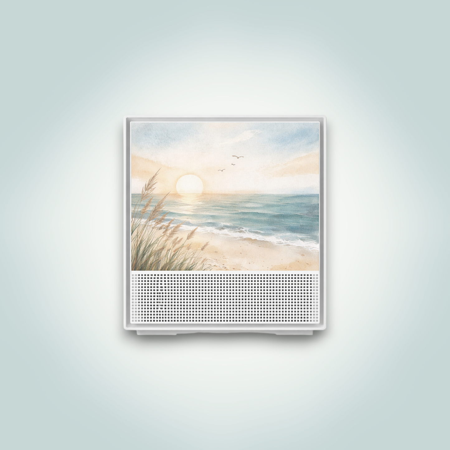 High-Efficiency Artistic Air Purifier with Slim Profile and Professional Filtration