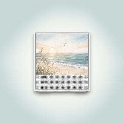 High-Efficiency Artistic Air Purifier with Slim Profile and Professional Filtration