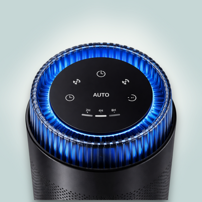 High-Performance Compact Air Purifier with Green True HEPA Filtration