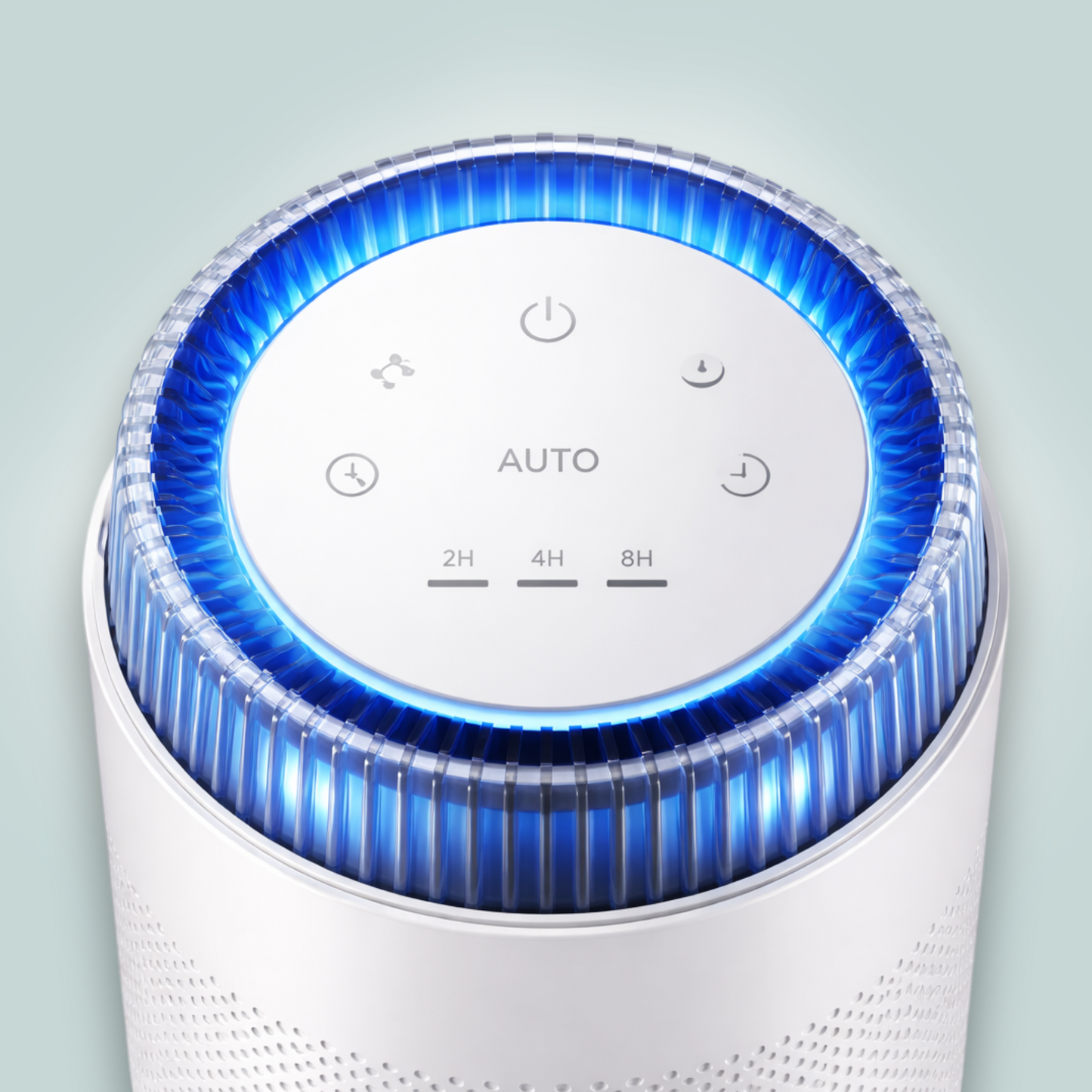 High-Performance Compact Air Purifier with Green True HEPA Filtration