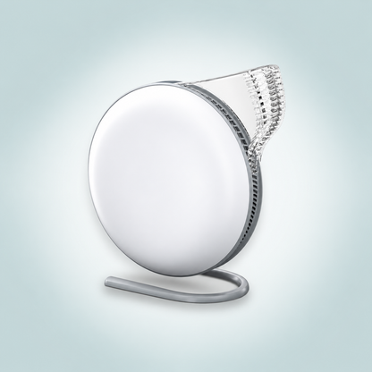 Compact Personal Air Purifier with Ultrafine Particle Filtration – White