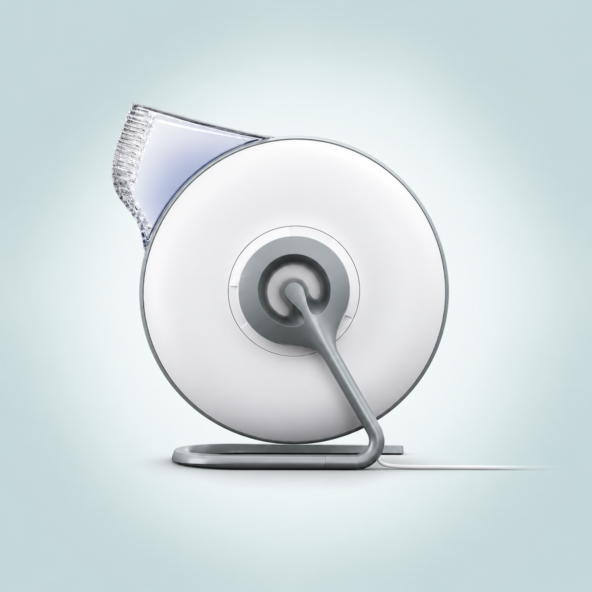 Compact Personal Air Purifier with Ultrafine Particle Filtration – White