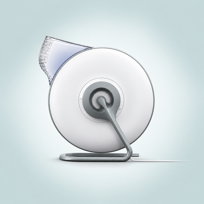 Compact Personal Air Purifier with Ultrafine Particle Filtration – White