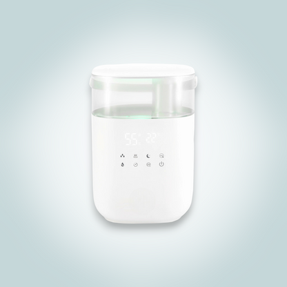 Smart Ultrasonic Humidifier with UV-C Sterilization and WiFi Control