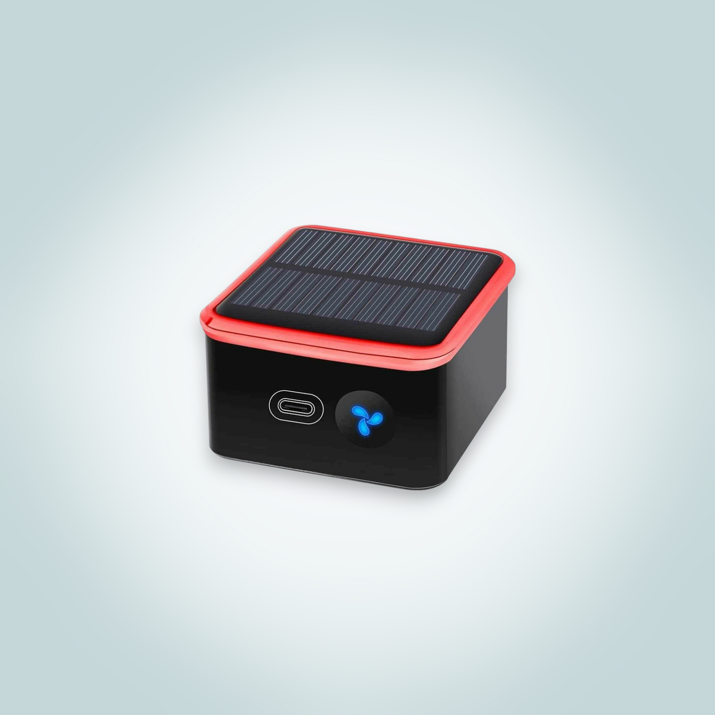 Solar-Powered Car Air Purifier with Washable Filter and Intelligent Air Sensing