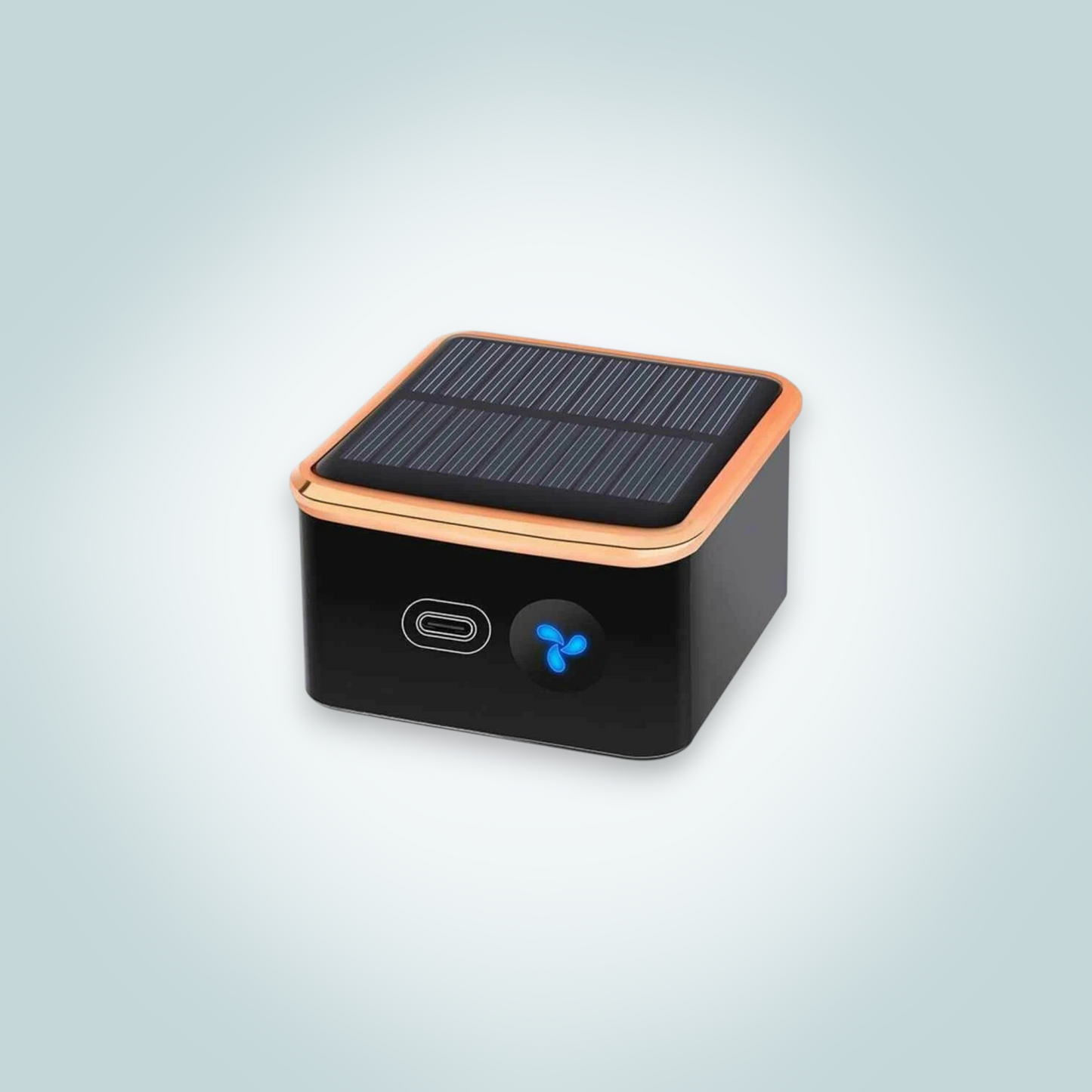 Solar-Powered Car Air Purifier with Washable Filter and Intelligent Air Sensing
