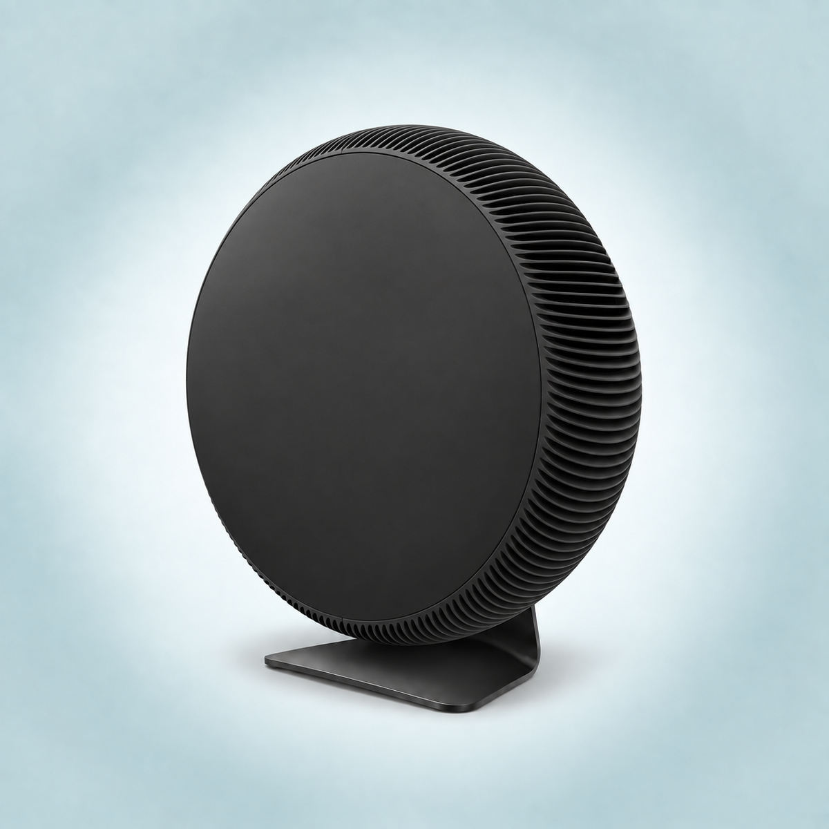High-Capacity Smart Air Purifier with 360° Intake – Black