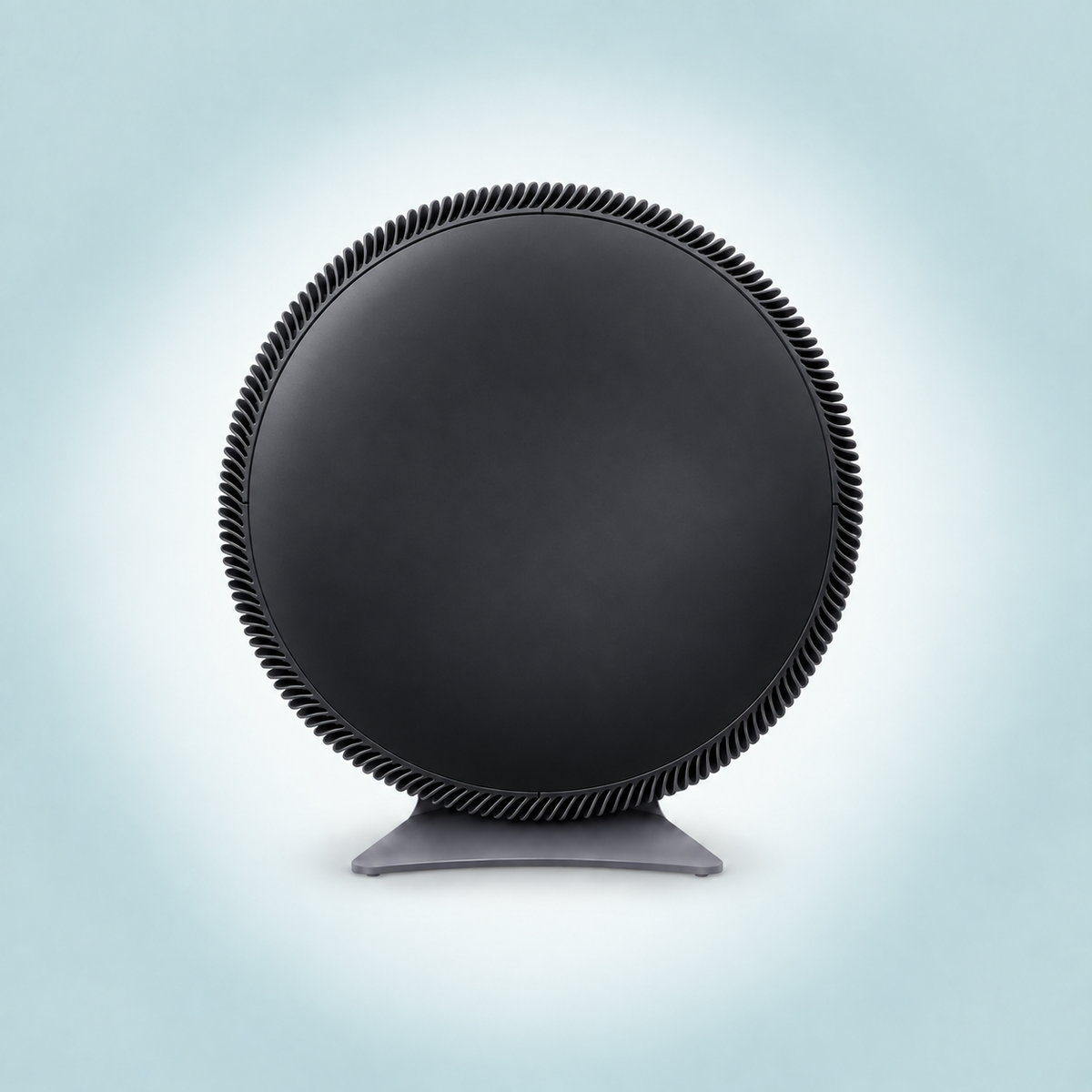 High-Capacity Smart Air Purifier with 360° Intake – Black
