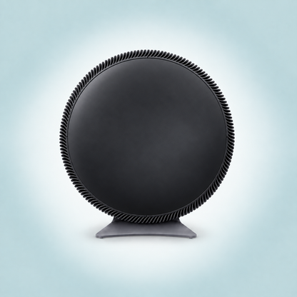High-Capacity Smart Air Purifier with 360° Intake – Black