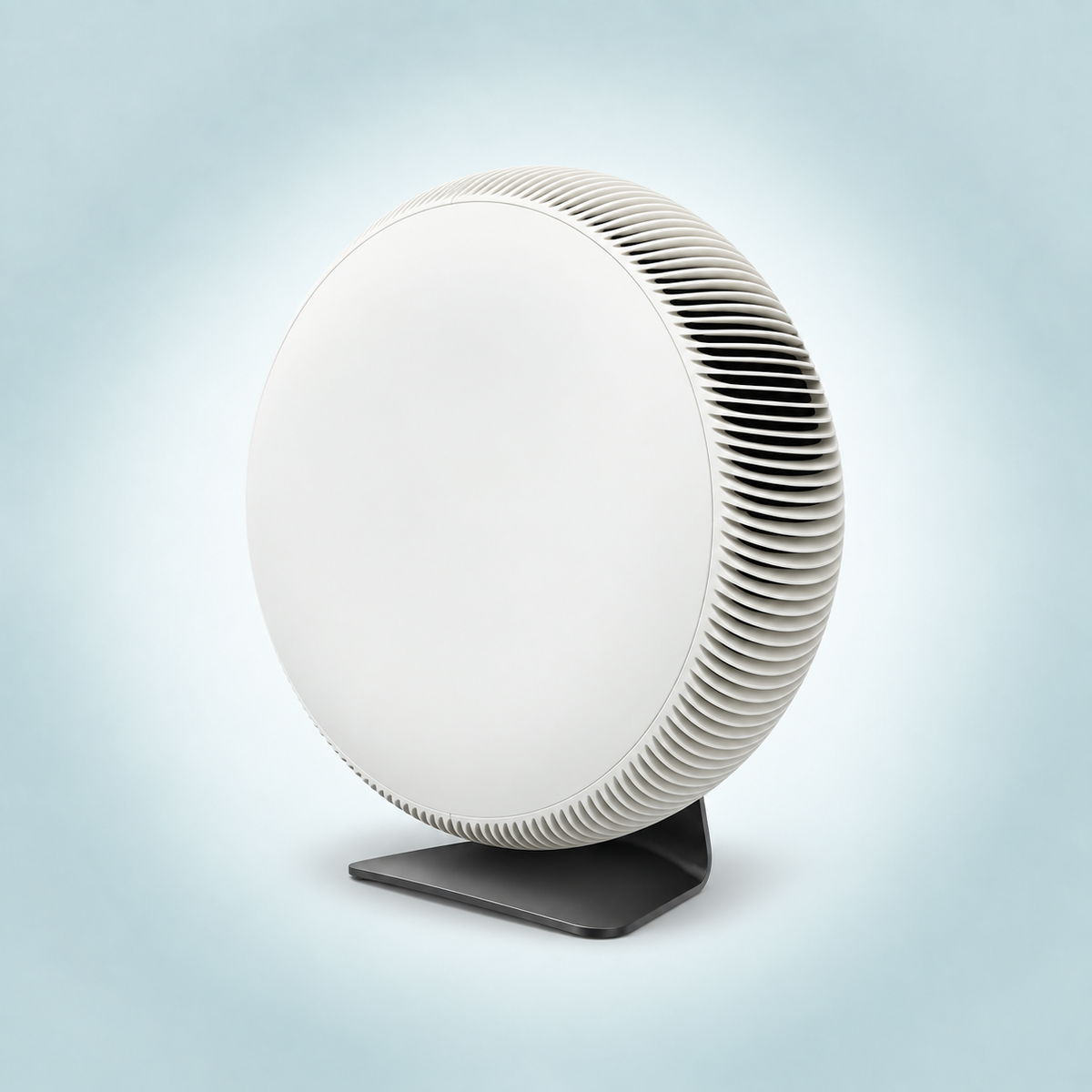 High-Capacity Smart Air Purifier with 360° Intake – White